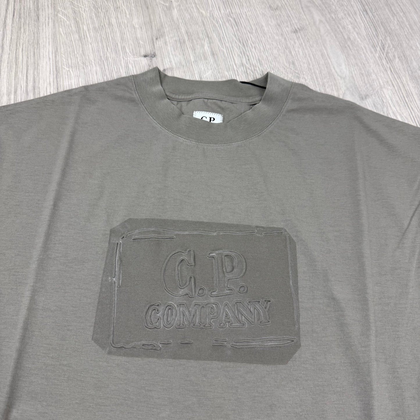 CP Company Stamp T-Shirt - Fallen Rock