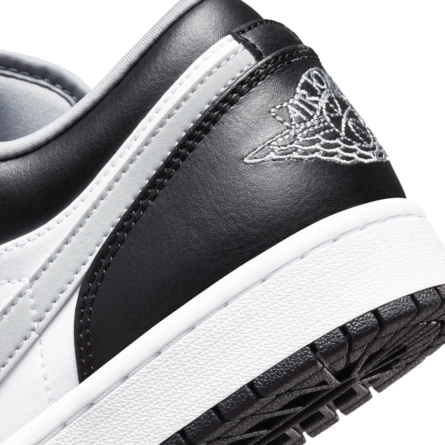 Air Jordan Mens 1 Low - Black/Particle Grey
