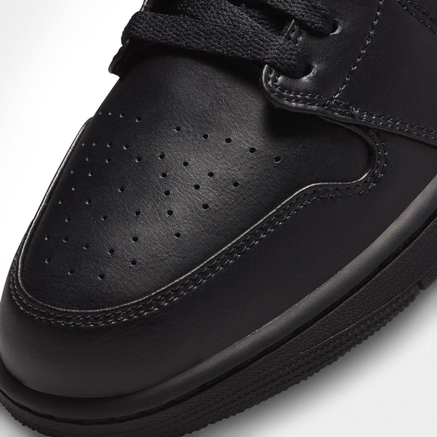 Air Jordan Mens 1 Low - Triple Black