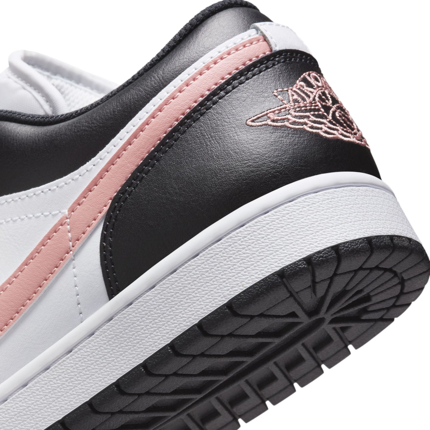 Air Jordan Mens 1 Low - White/Rust Pink