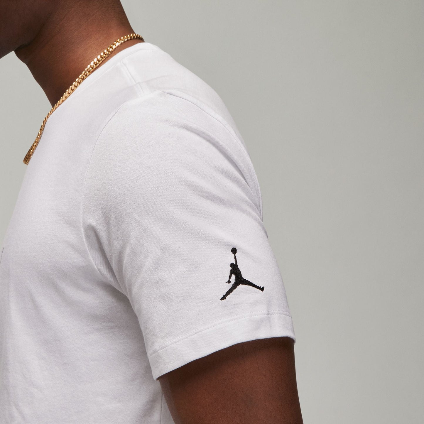 Air Jordan Mens Air Tee - White/Black
