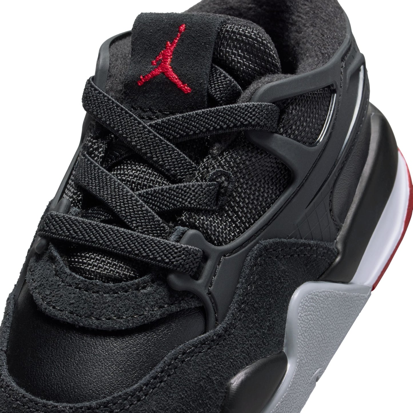 Air Jordan (TD) 4 RM - Black/Varsity Red