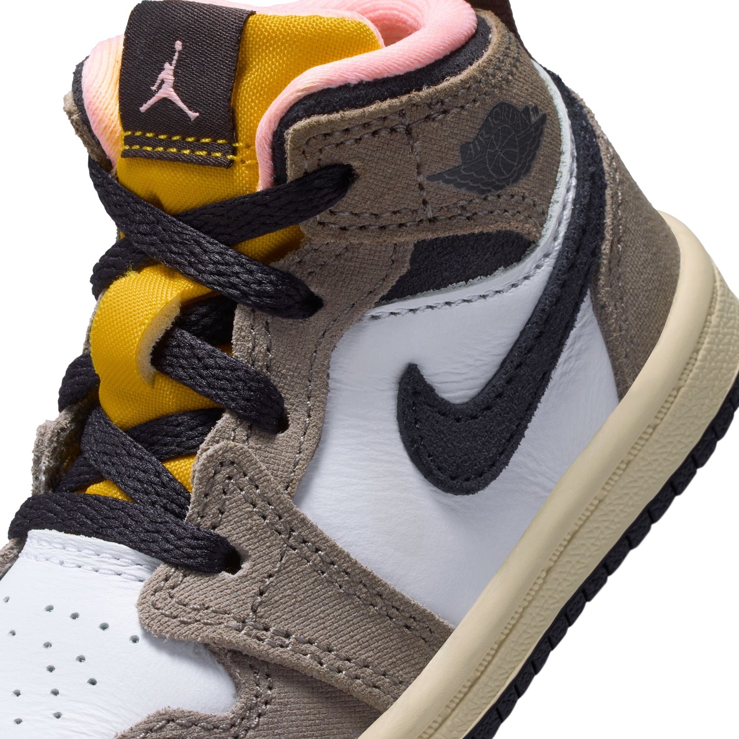 Air Jordan (TD) 1 Mid SE - Cave Stone