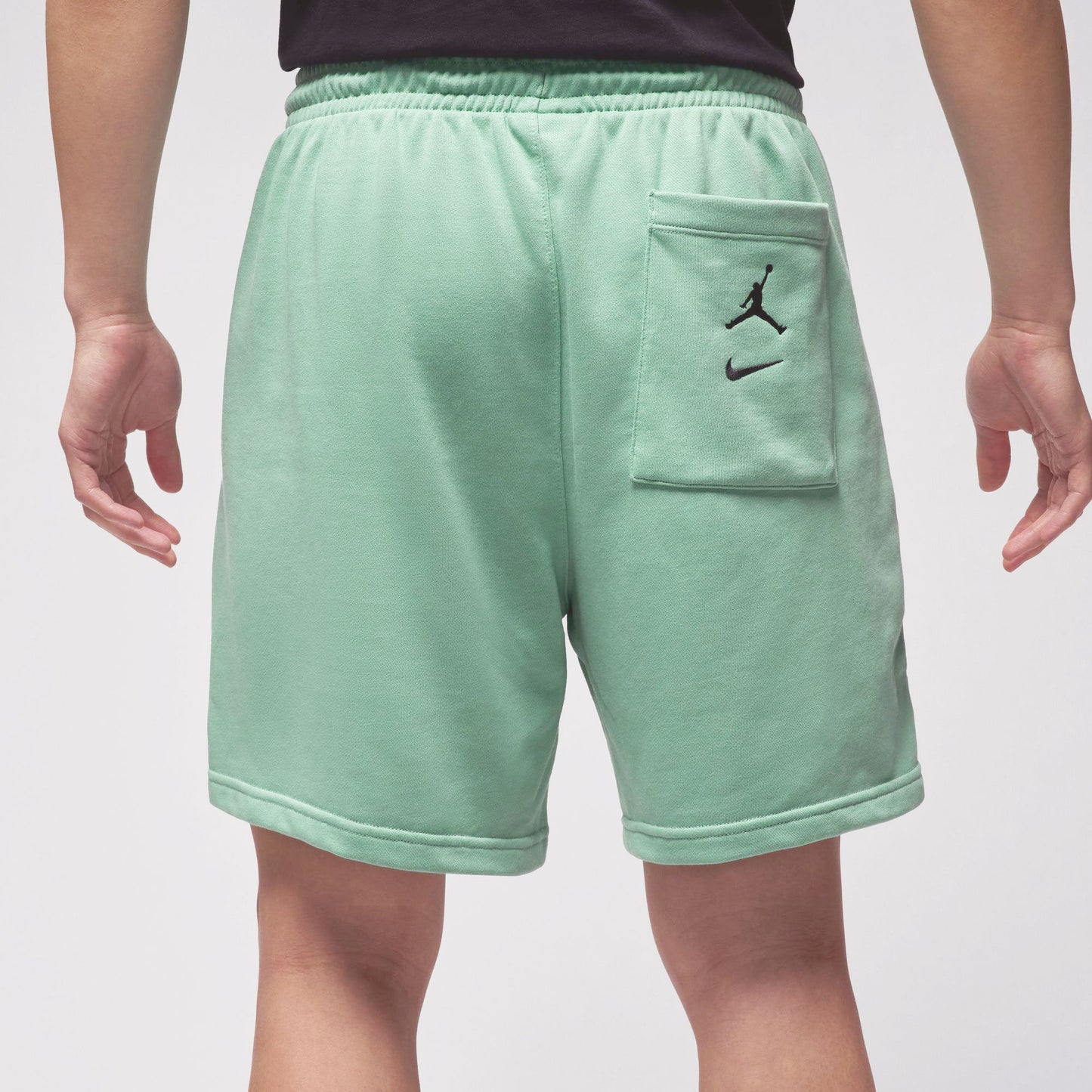 Air Jordan Mens MVP French Terry Shorts - Mineral