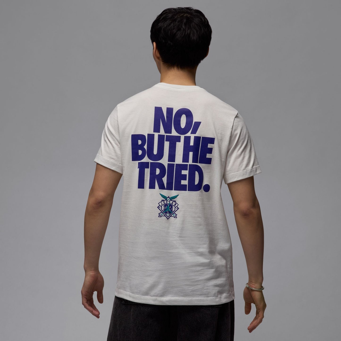 Air Jordan Mens Crewneck Tee - Summit White