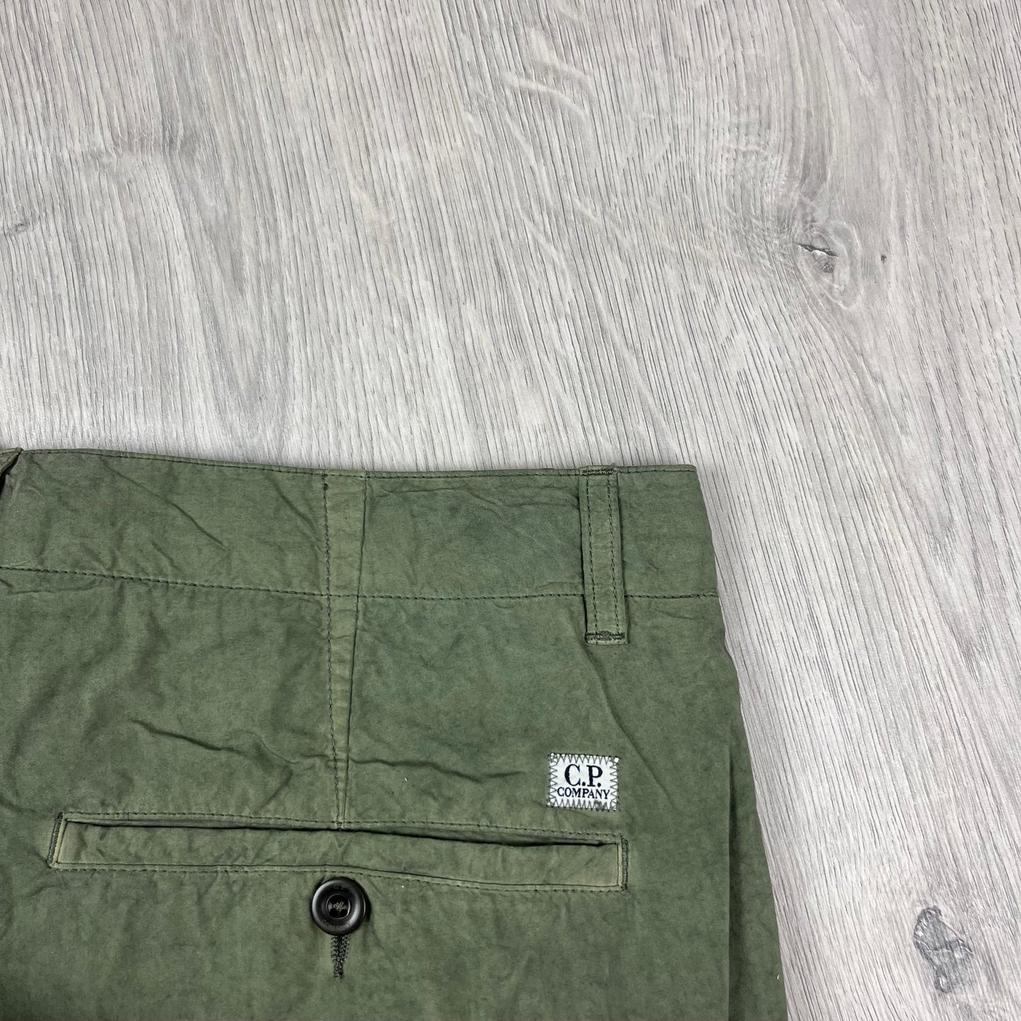 CP Company Cargo Shorts - Bronze Green