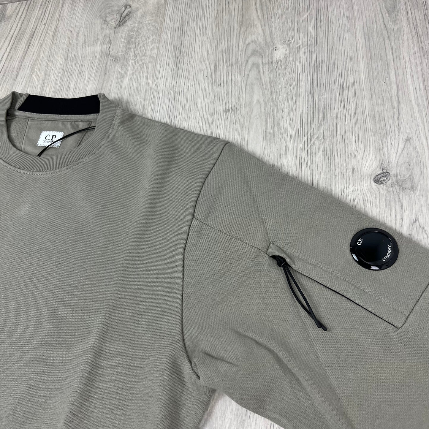 CP Company Raised Fleece Sweatshirt - Fallen Rock