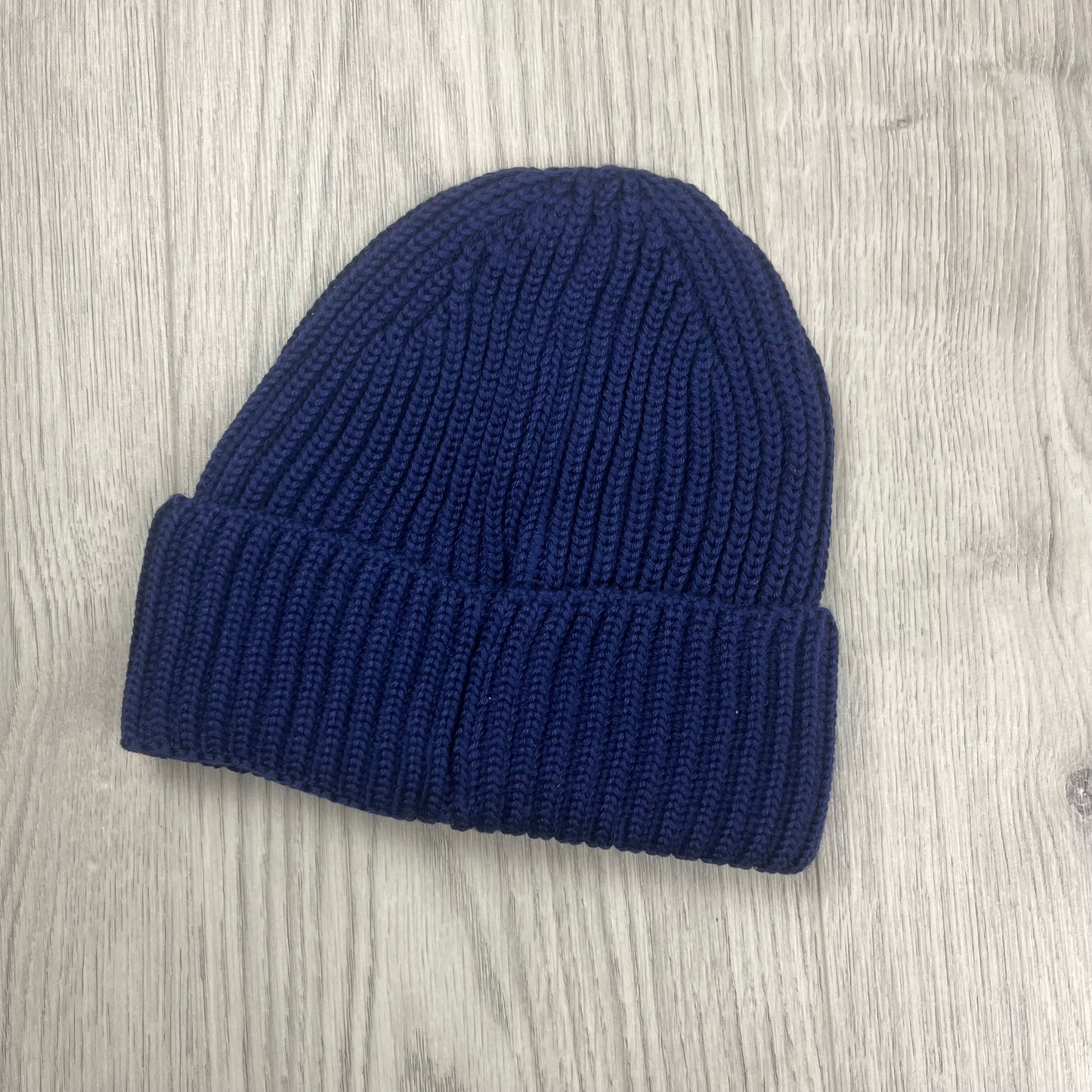 CP Company Lens Beanie - Estate Blue