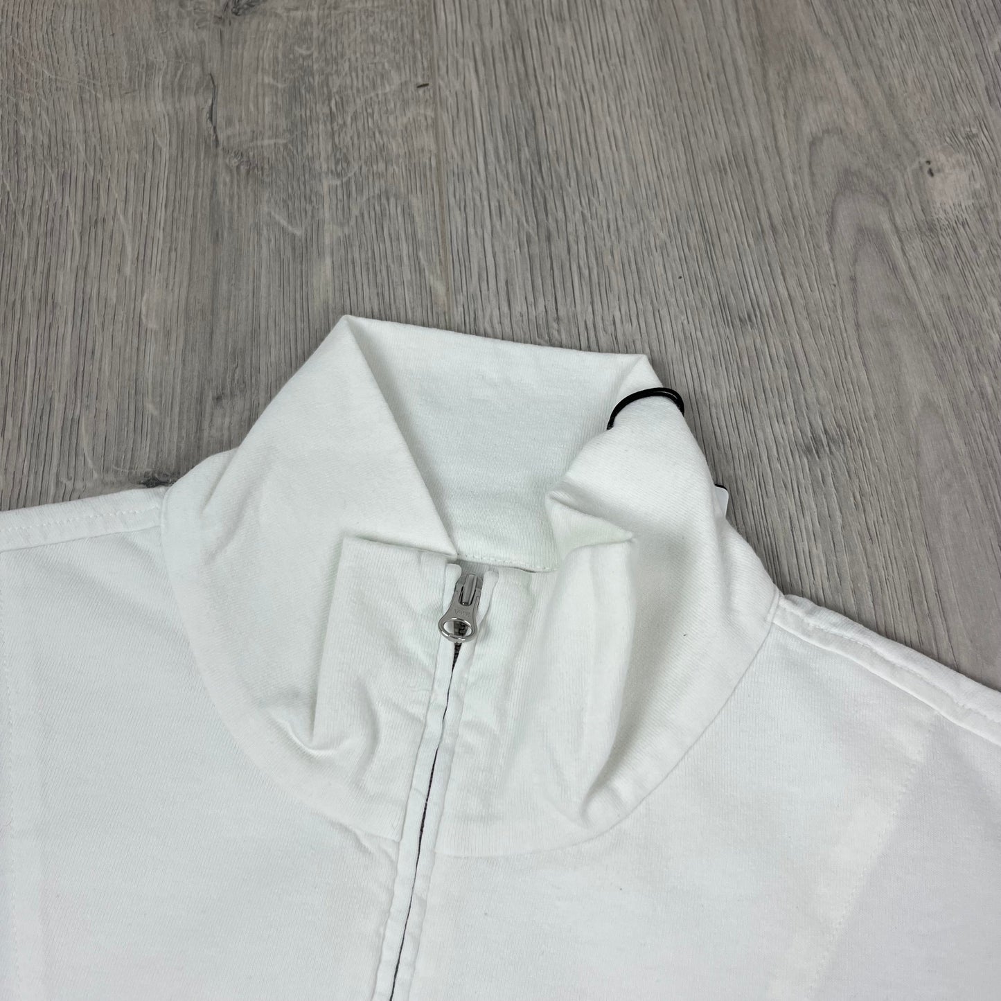 CP Company Zip Polo Shirt - White
