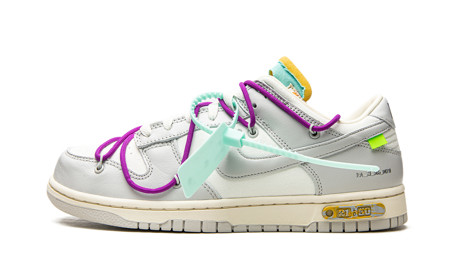 Dunk Low "Off-White - Lot 21" DM1602 100
