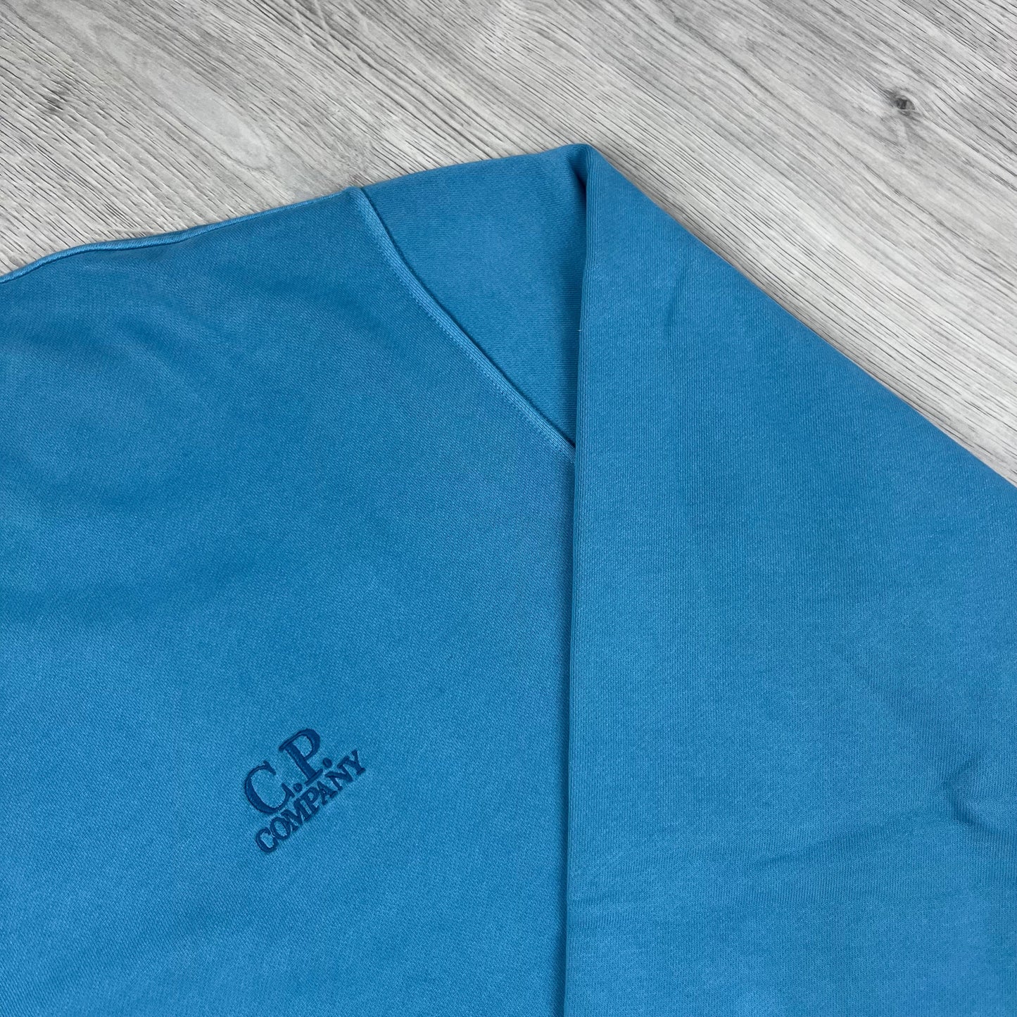 CP Company Patch Sweatshirt - Aegean Blue