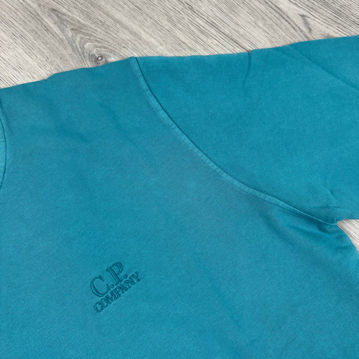 CP Company Patch Sweatshirt - Tile Blue