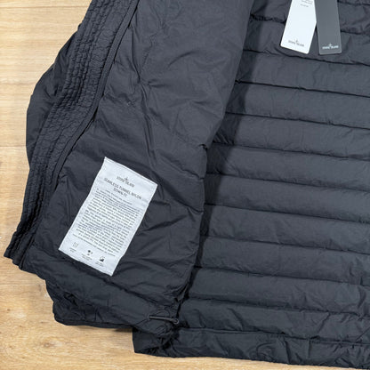 Stone Island Seamless Tunnel Nylon Down-TC Jacket in Black