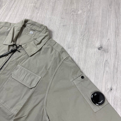 CP Company Zip Overshirt - Fallen Rock