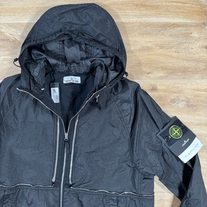 Stone Island Nylon Metal Watro-TC Convertible Jacket in Black
