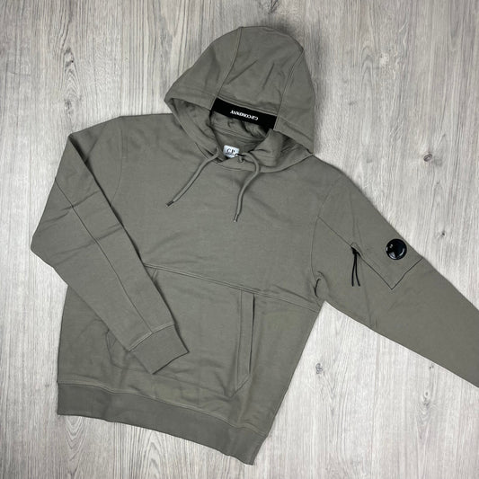 CP Company Raised Fleece Hoodie - Fallen Rock