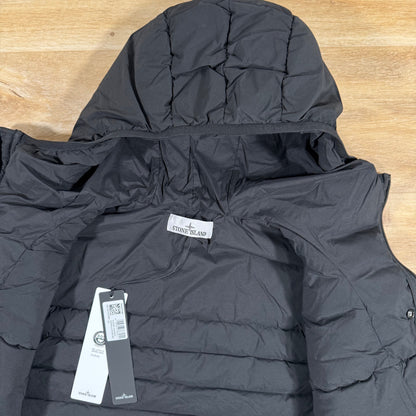 Stone Island Seamless Tunnel Nylon Down-TC Jacket in Black