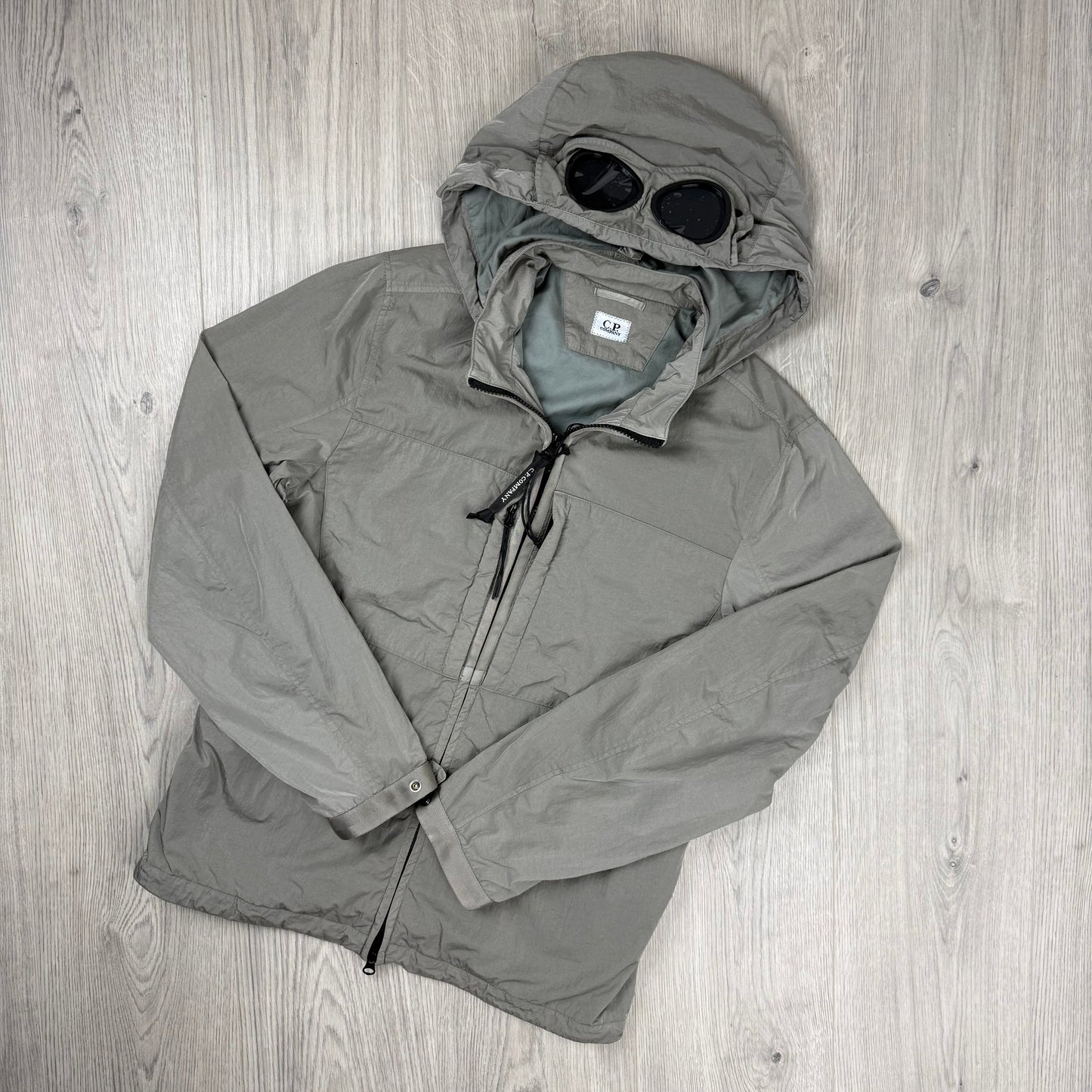 CP Company Goggle Zip Overshirt - Moonmist