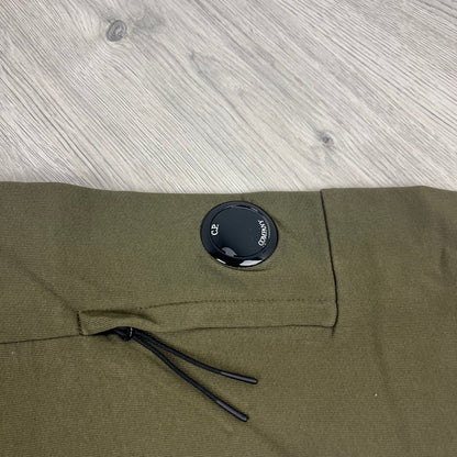 CP Company Raised Fleece Sweatshirt - Ivy Green