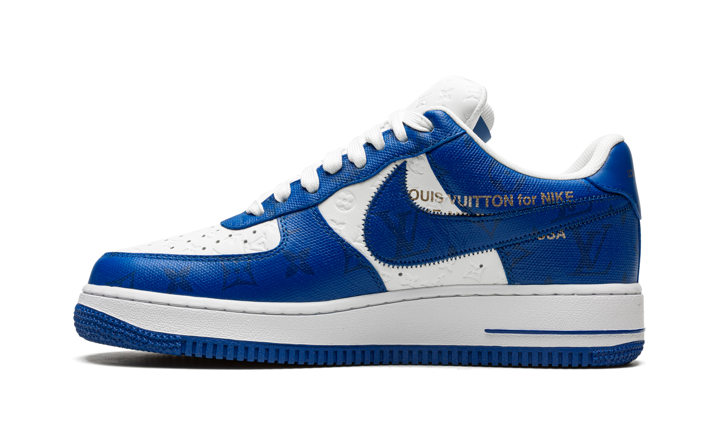 Louis Vuitton Air Force 1 Low "Virgil Abloh - White/Blue" 1A9VAO
