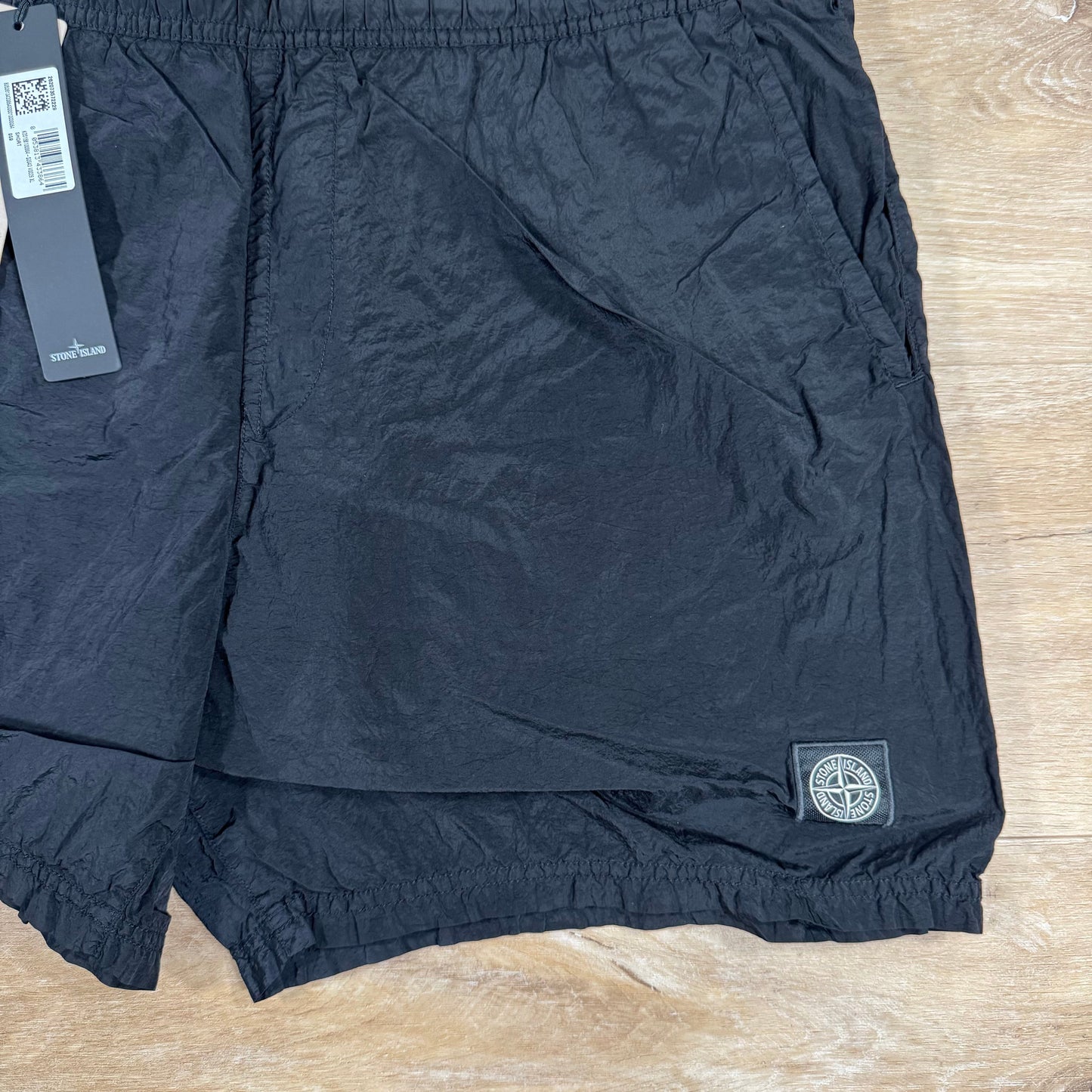 Stone Island Nylon Metal Swim Shorts in Black