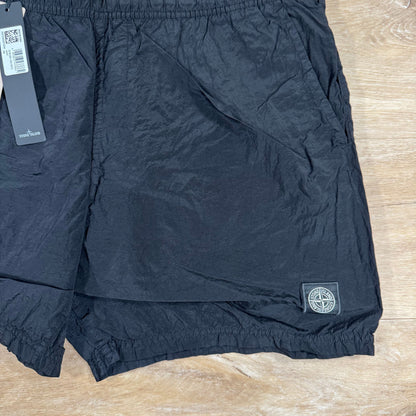 Stone Island Nylon Metal Swim Shorts in Black