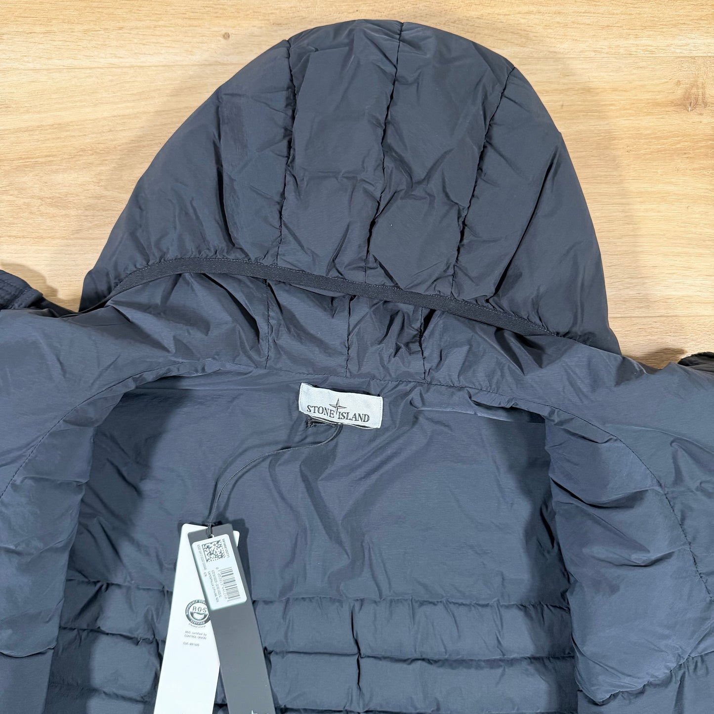 Stone Island Seamless Tunnel Nylon Down-TC Jacket in Navy
