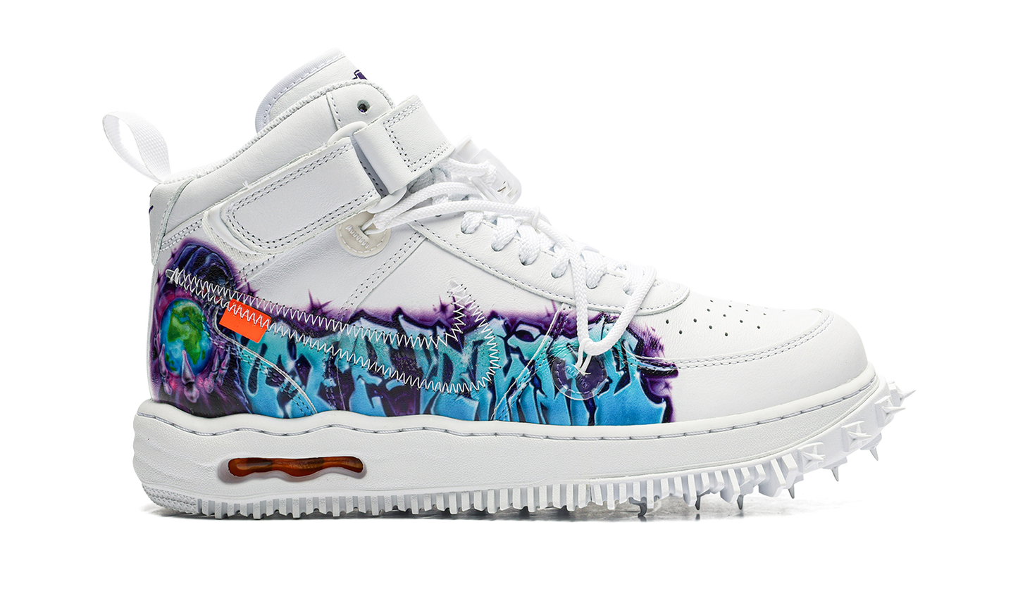 Air Force 1 Mid "Off-White - Graffiti White" DR0500 100