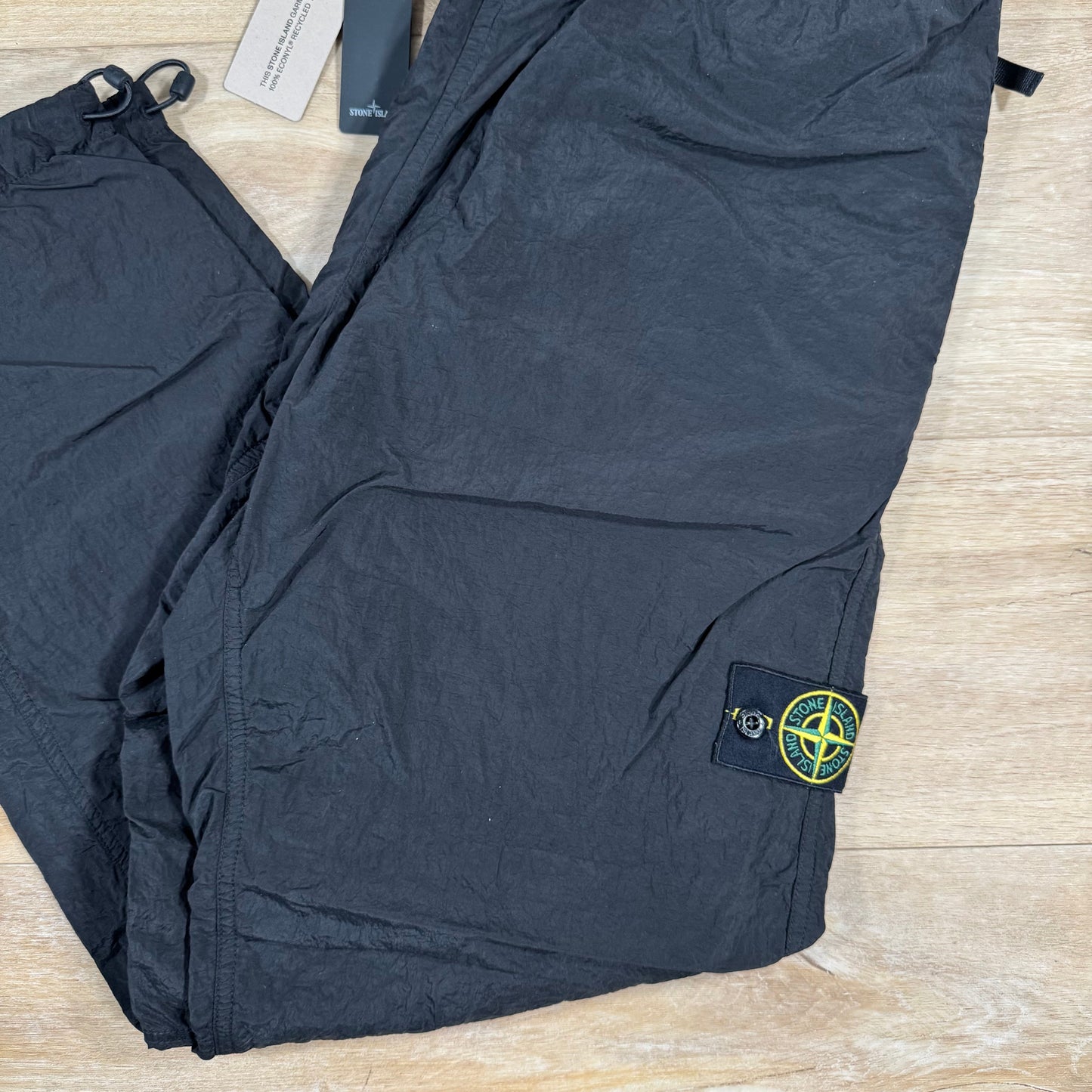 Stone Island Nylon Metal Pants in Black with Nylon Mesh Lining