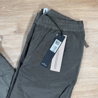 Stone Island Nylon Metal Pants in Military Green with Nylon Mesh Lining