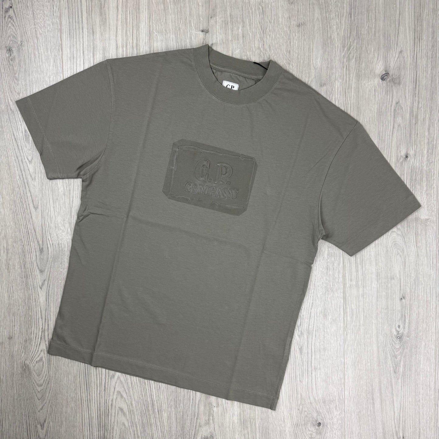 CP Company Stamp T-Shirt - Fallen Rock