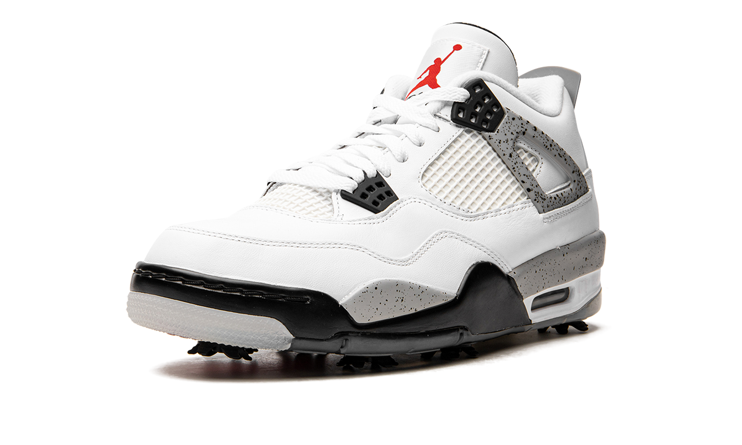 Air Jordan 4 Golf "White Cement" CU9981 100