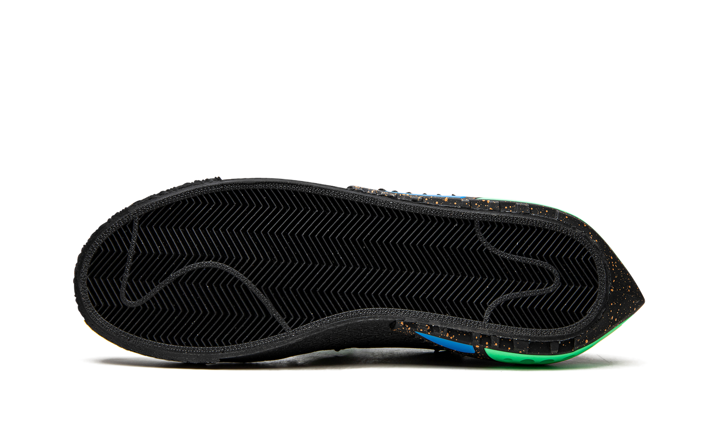 Blazer Low "Off-White - Black / Electro Green" DH7863 001