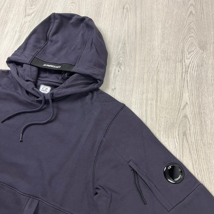 CP Company Raised Fleece Hoodie - Nightshade