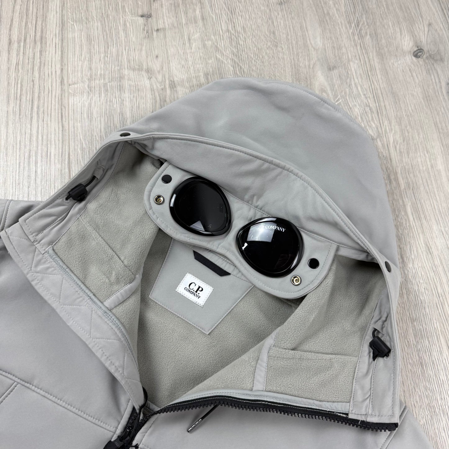 CP Company Shell Goggle Jacket - London Fog