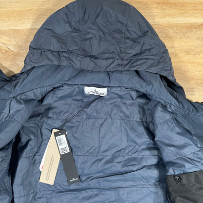 Stone Island Crinkle Reps NY Padded Jacket in Navy