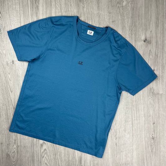 CP Company Patch T-Shirt - Aegean Blue