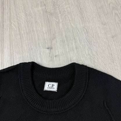 CP Company Knit Sweatshirt - Black