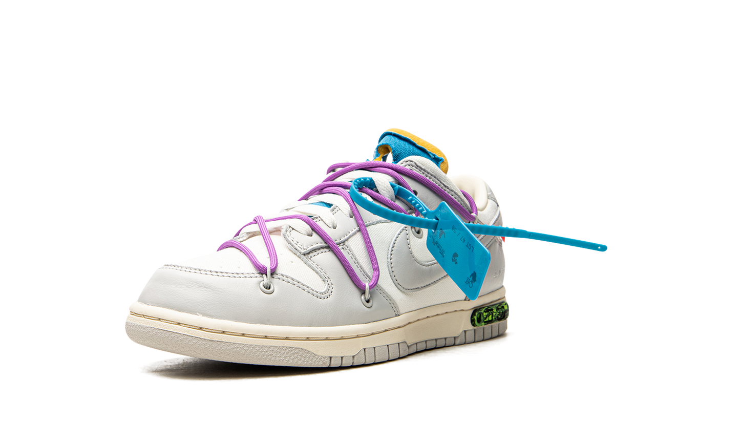 Dunk Low "Off-White - Lot 47" DM1602 125