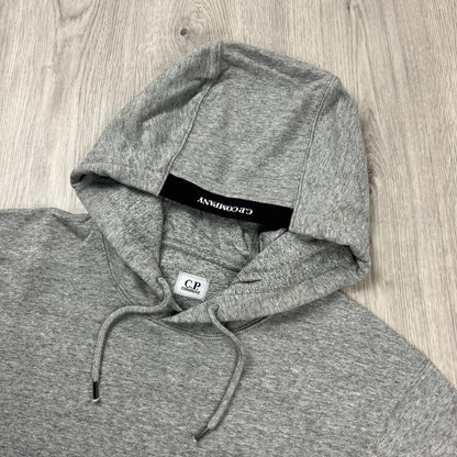 CP Company Raised Fleece Hoodie - Grey