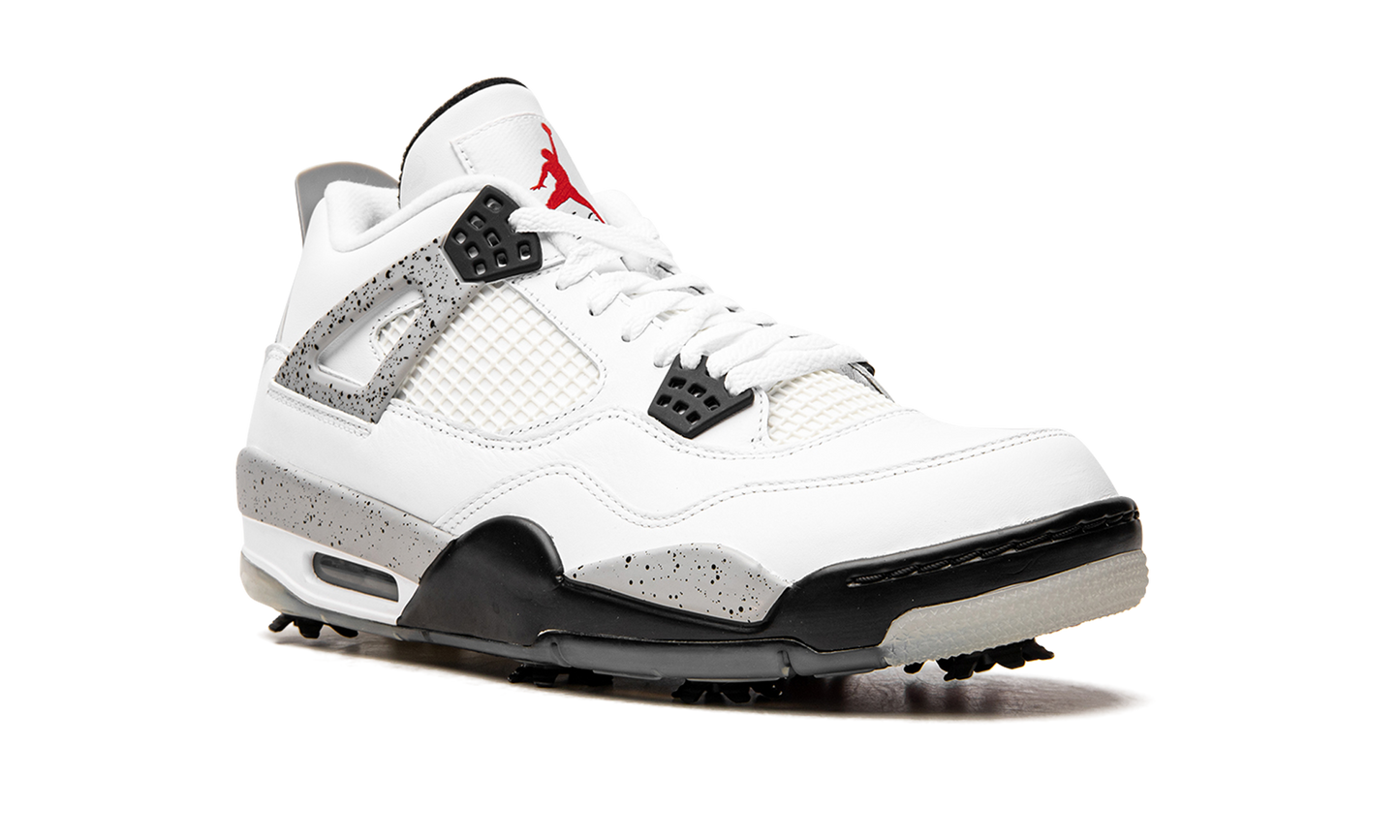 Air Jordan 4 Golf "White Cement" CU9981 100