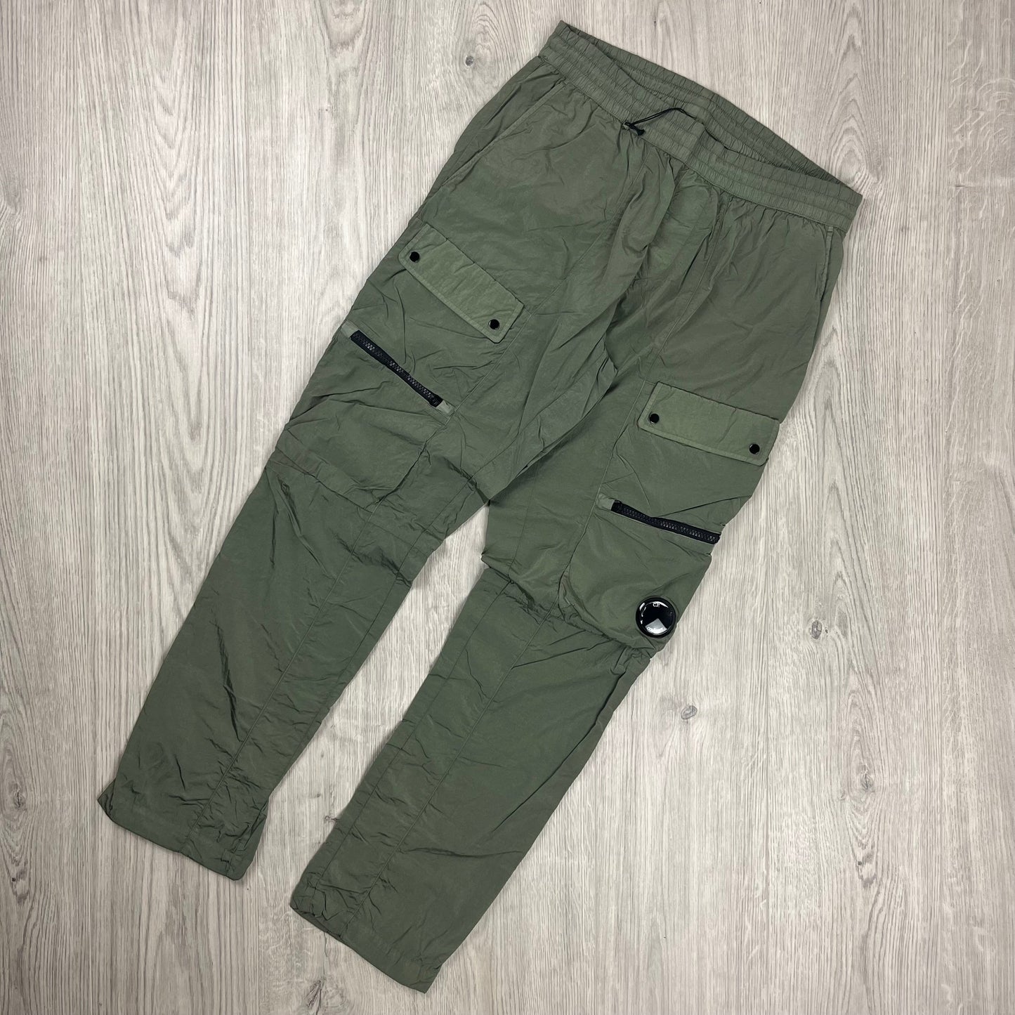 CP Company Chrome Cargo Trousers - Agave Green