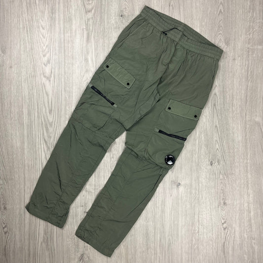 CP Company Chrome Cargo Trousers - Agave Green