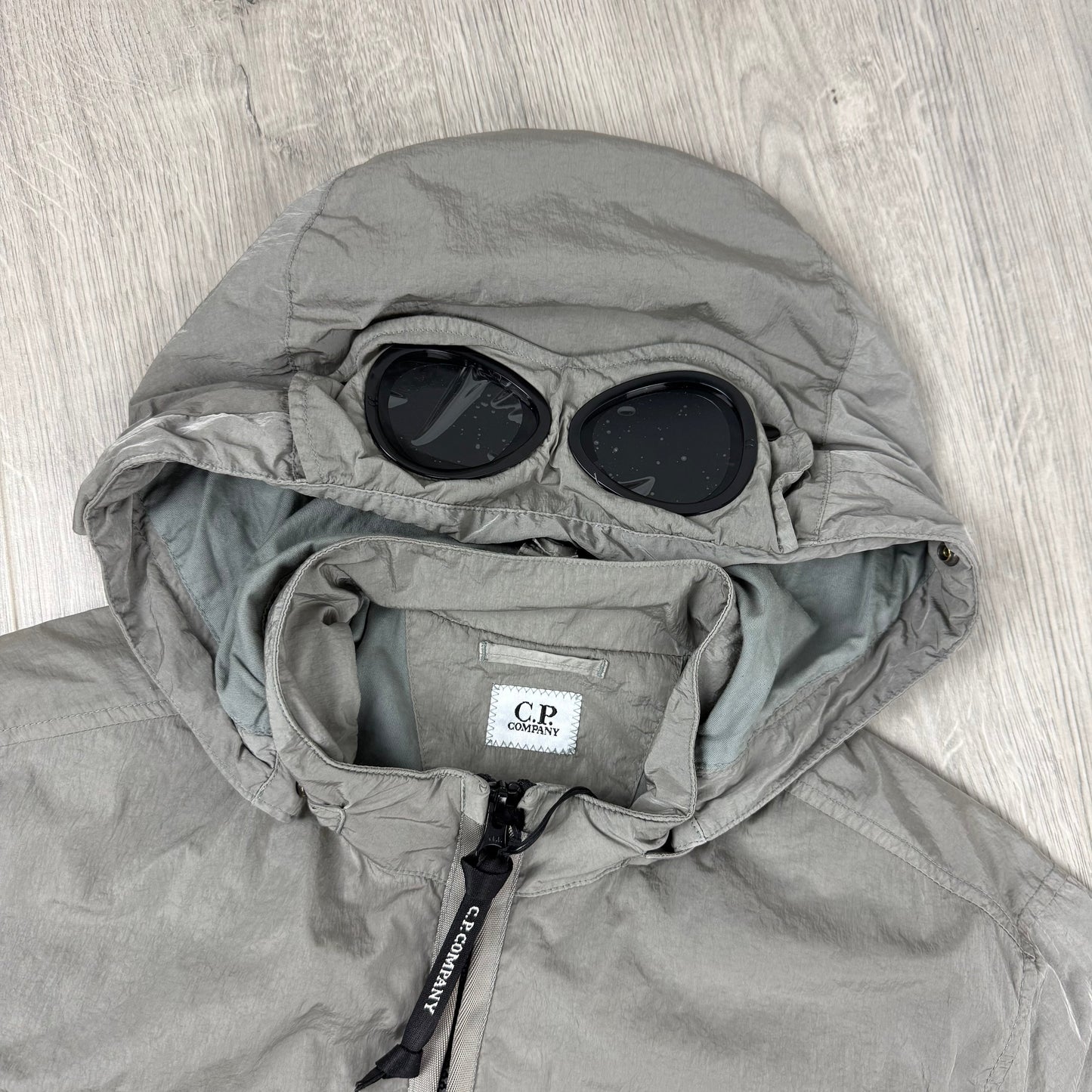 CP Company Goggle Zip Overshirt - Moonmist