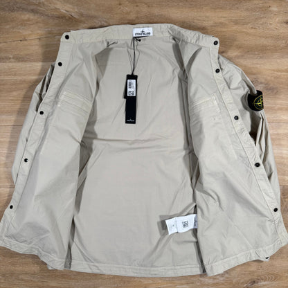 Stone Island Stretch Tela Overshirt in Sand