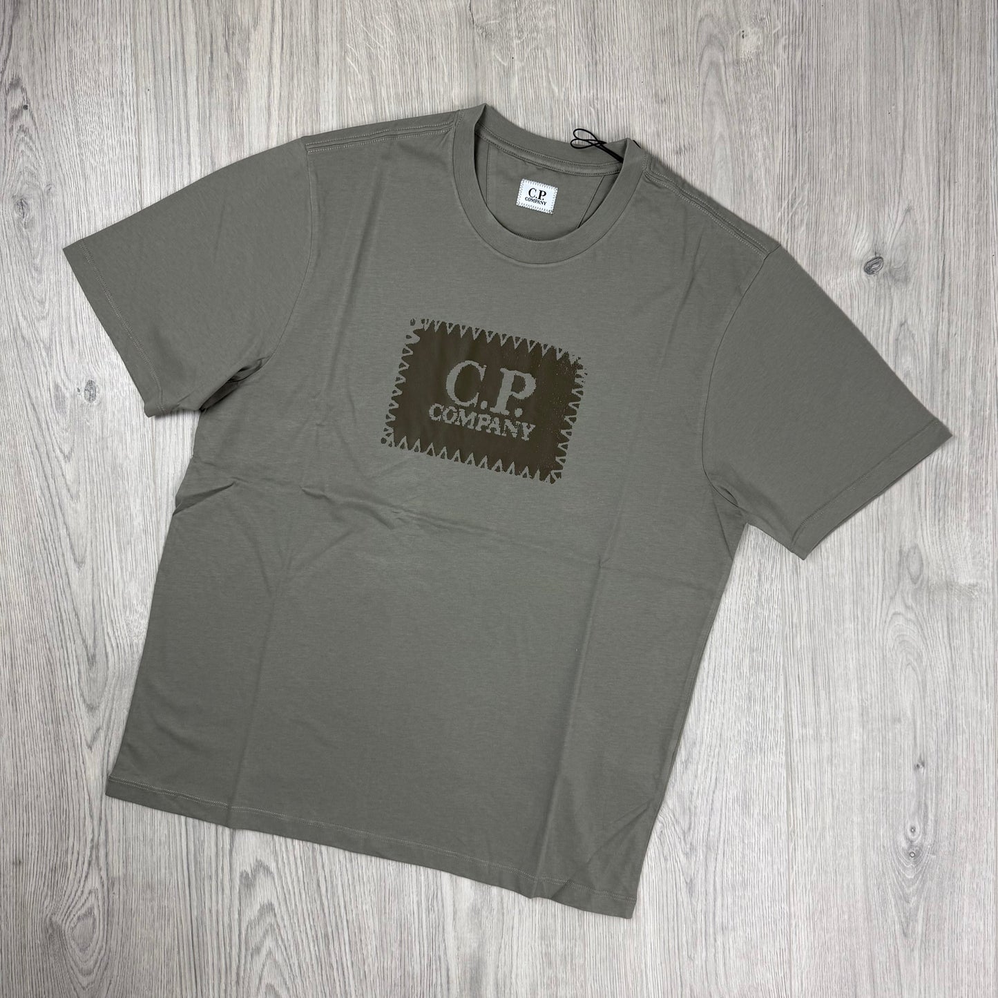 CP Company Stamp T-Shirt - Fallen Rock
