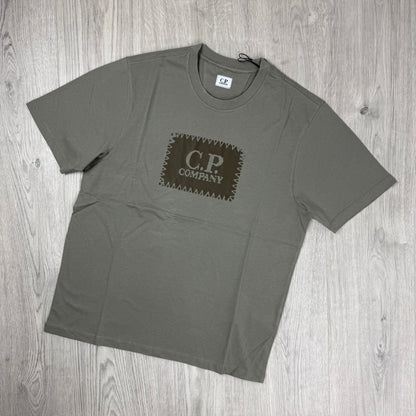 CP Company Stamp T-Shirt - Fallen Rock