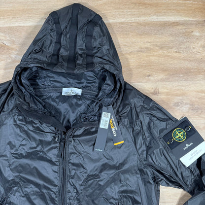 Stone Island Ripstop Light HT Nylon Jacket in Lead Grey