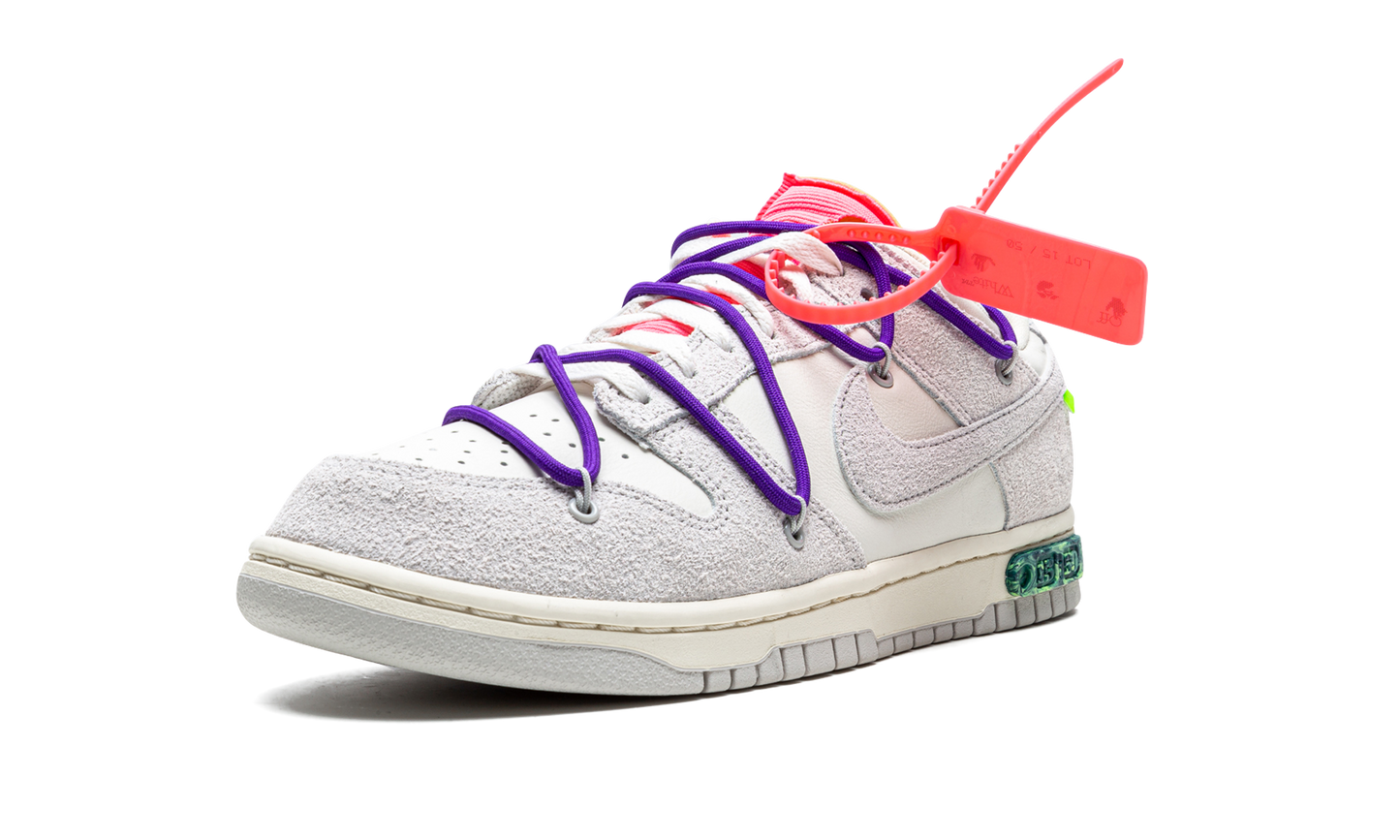 DUNK LOW "Off-White - Lot 15" DJ0950 101