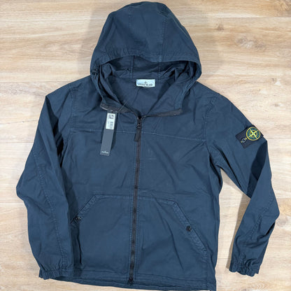 Stone Island Supima Cotton Twill Stretch-TC Jacket in Navy